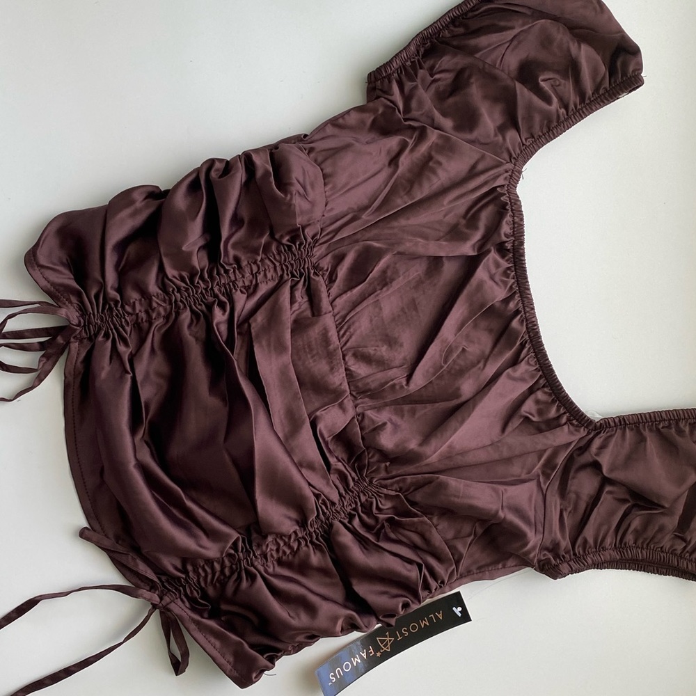SOFT SATIN TOP